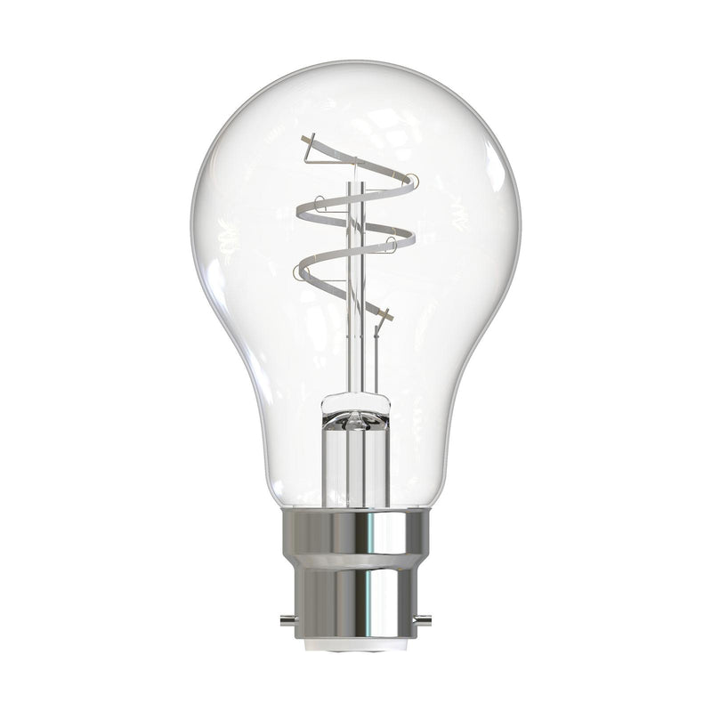 Dar Lighting BUL-B22-GLS-W1 LED B22/BC GLS Light Bulb (Lamp) 4.9w 470lm 2700k (Pack Of 6)