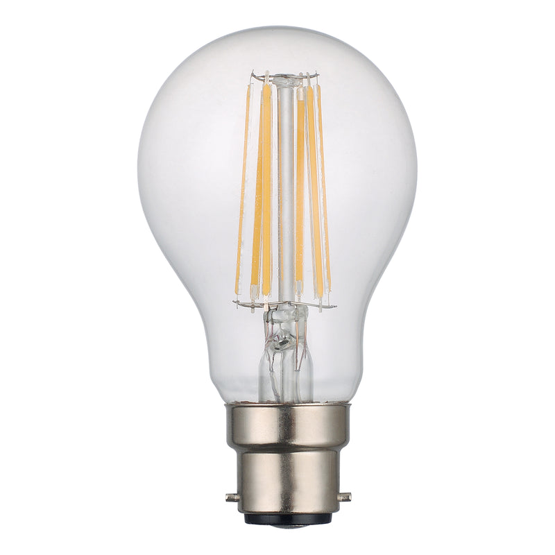 Dar Lighting BUL-B22-LED-4 GLS LED 8w 1000 Lumens Dimmable (Pack Of 5)