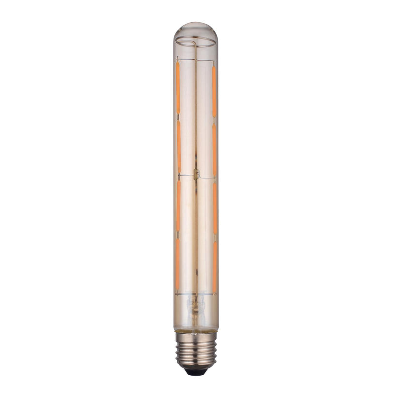 Dar Lighting BUL-E27-LEDV-5 Large Vintage Tube LED 6w 400 Lumens Dimmable Gold (Pack Of 5)