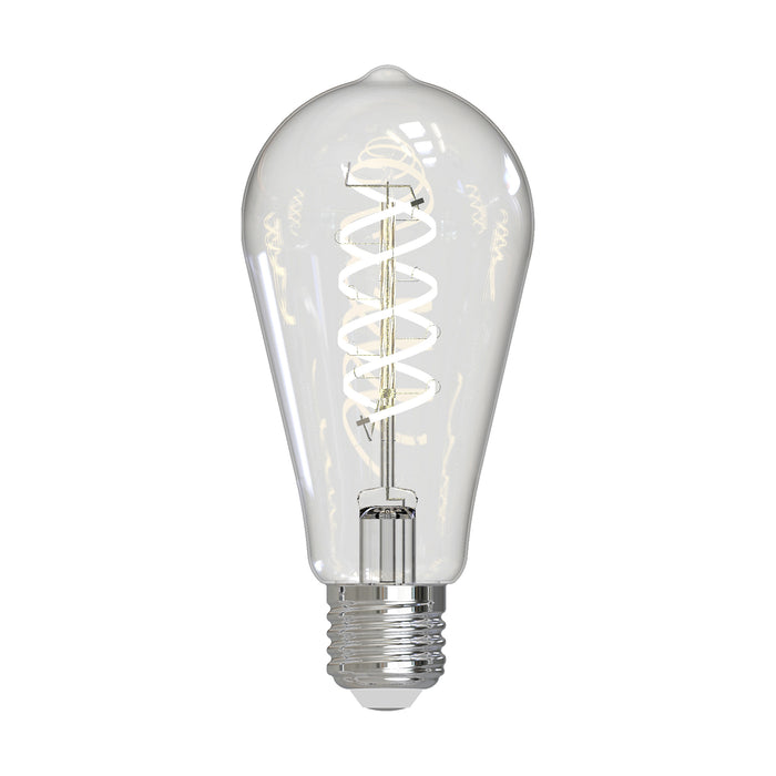 Dar Lighting BUL-E27-RUS-W1 LED ES/E27 Rustic Light Bulb (Lamp) 8w 806lm 2700k (Pack Of 6)