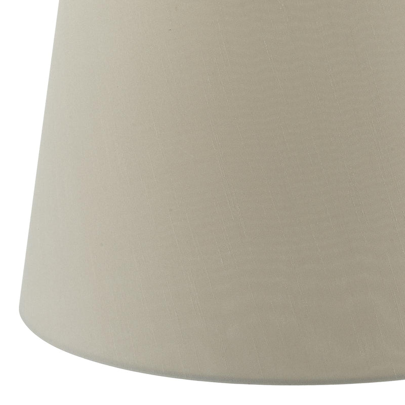 Dar Lighting Cezanne Ecru Faux Silk Tapered Drum Shade 40cm • CEZ1629