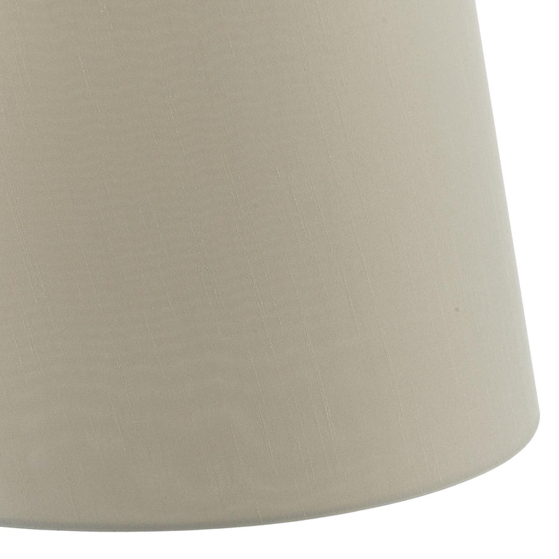 Dar Lighting Cezanne Ecru Faux Silk Tapered Drum Shade 40cm • CEZ1629