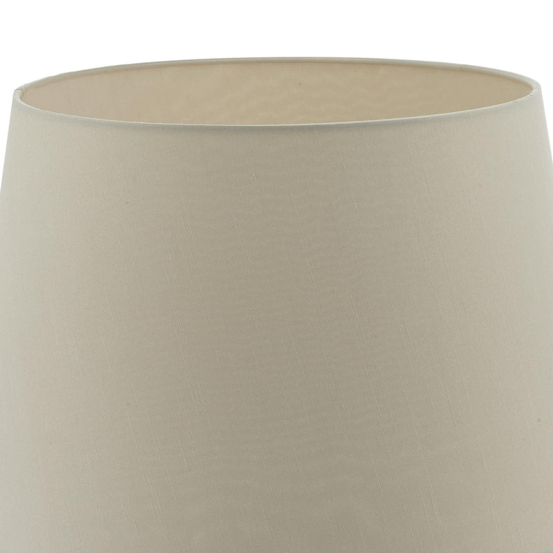 Dar Lighting Cezanne Ecru Faux Silk Tapered Drum Shade 40cm • CEZ1629