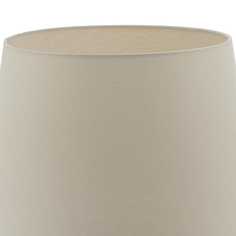 Dar Lighting Cezanne Ecru Faux Silk Tapered Drum Shade 45cm • CEZ1829
