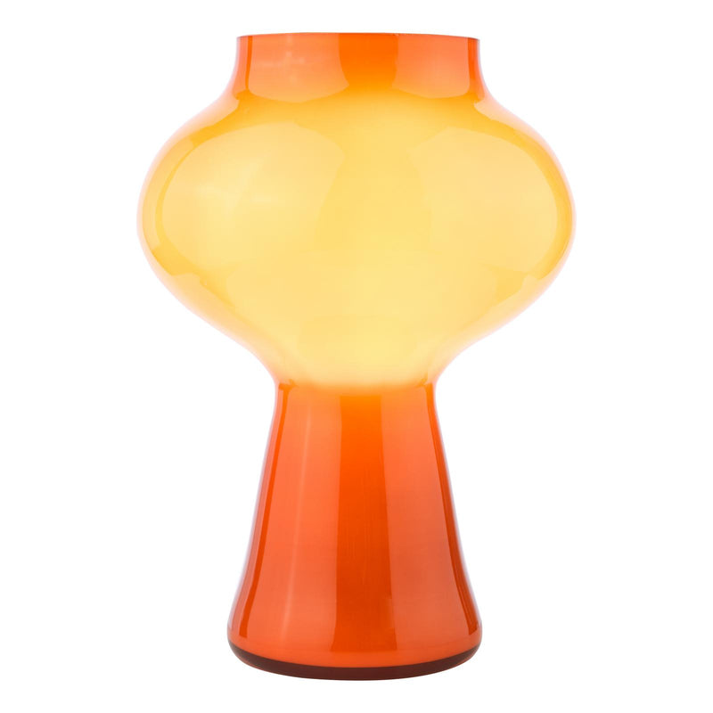 Dar Lighting Chrissy Table Lamp Orange Art Glass • CHR4211
