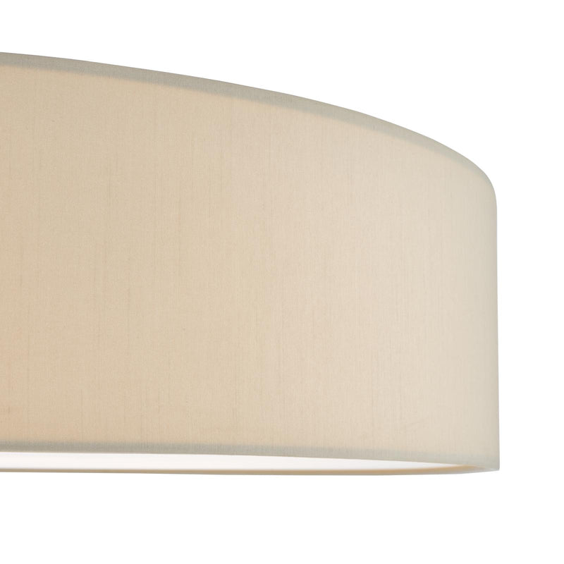 Dar Lighting Cierro 6 Light Flush Taupe 80cm • CIE4801
