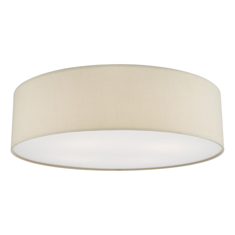 Dar Lighting Cierro 4 Light Flush Taupe 60cm • CIE5001