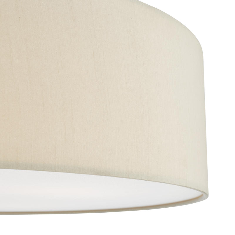 Dar Lighting Cierro 4 Light Flush Taupe 60cm • CIE5001