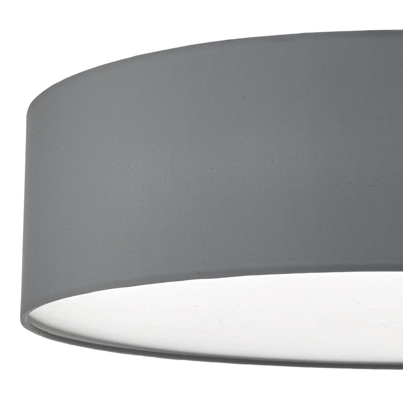 Dar Lighting Cierro 4 Light Flush Grey 60cm • CIE5039