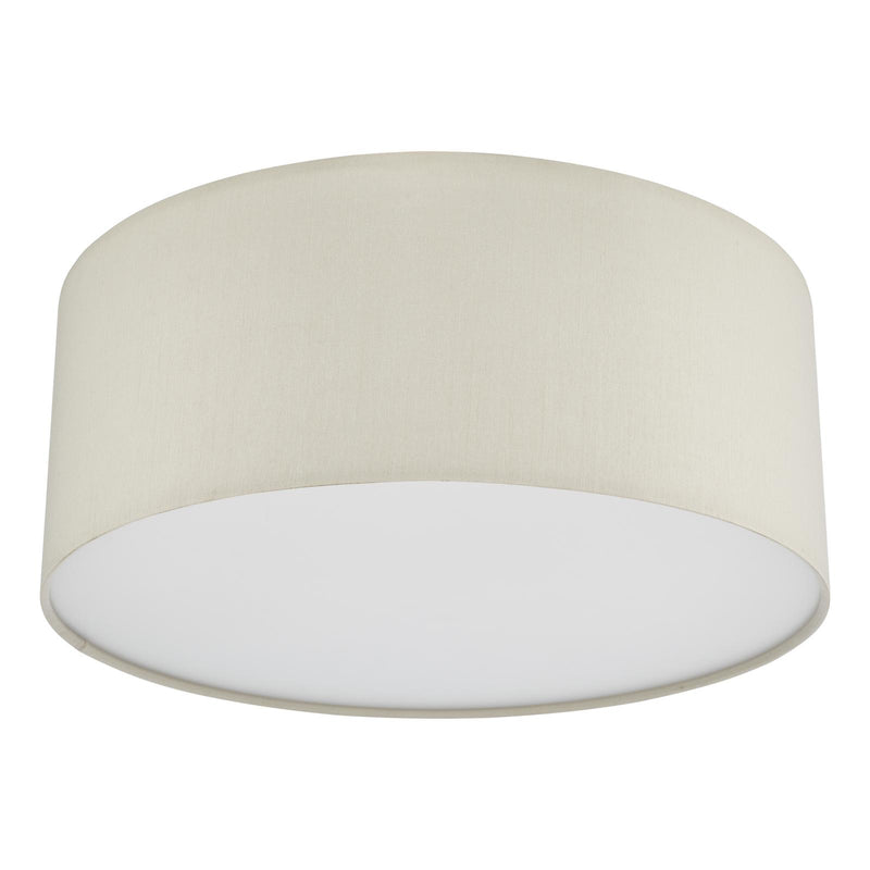 Dar Lighting Cierro 3 Light Flush Taupe 40cm • CIE5201