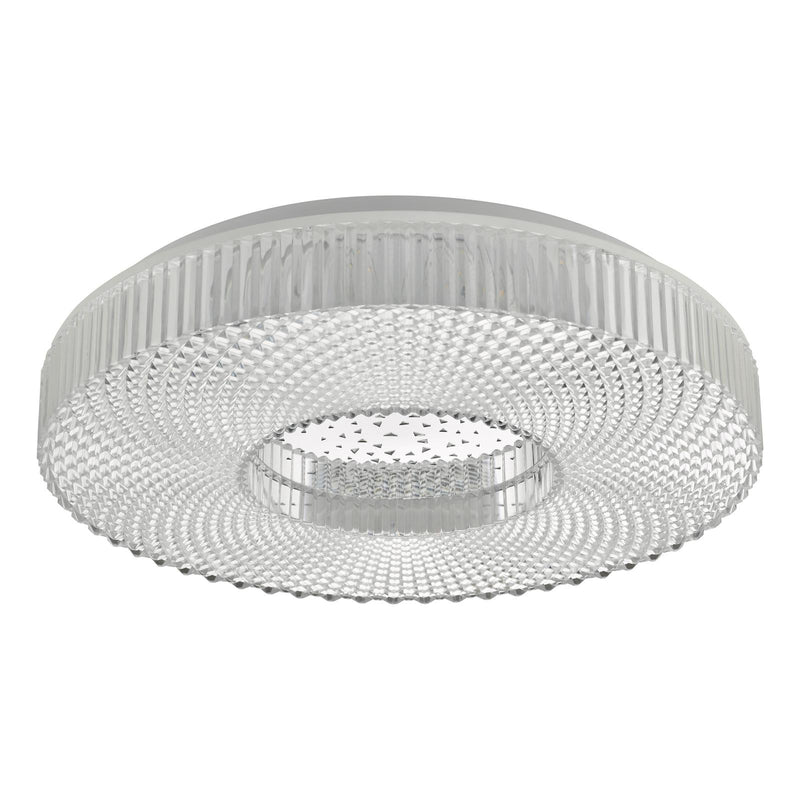 Dar Lighting Cimona Flush Acrylic Medium LED • CIM5008