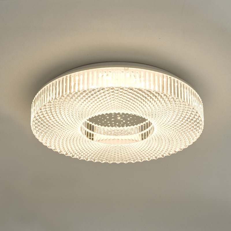 Dar Lighting Cimona Flush Acrylic Medium LED • CIM5008