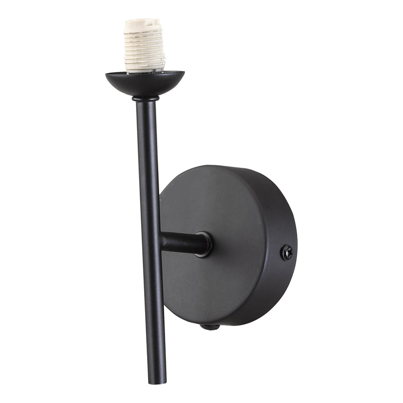 Dar Lighting Cohen 1 Light Wall Light Matt Black Frame Only • COH0722-F