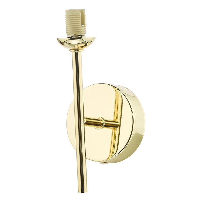 Dar Lighting Cohen Wall Light Polished Gold Bracket Only • COH0735-F