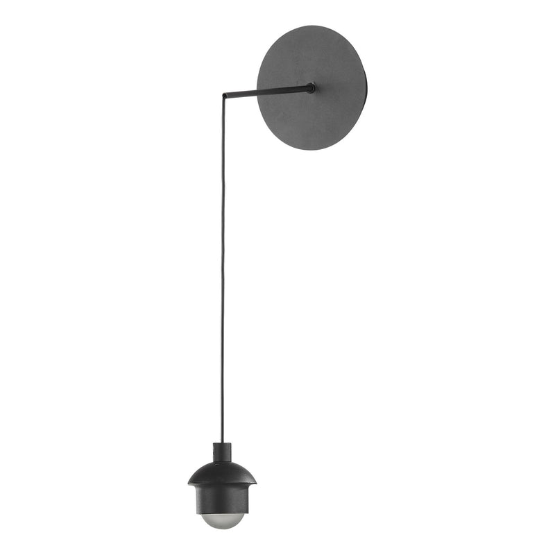Dar Lighting Eileen Pendnant/Wall Light Matt Black LED Fitting Only • EIL0722