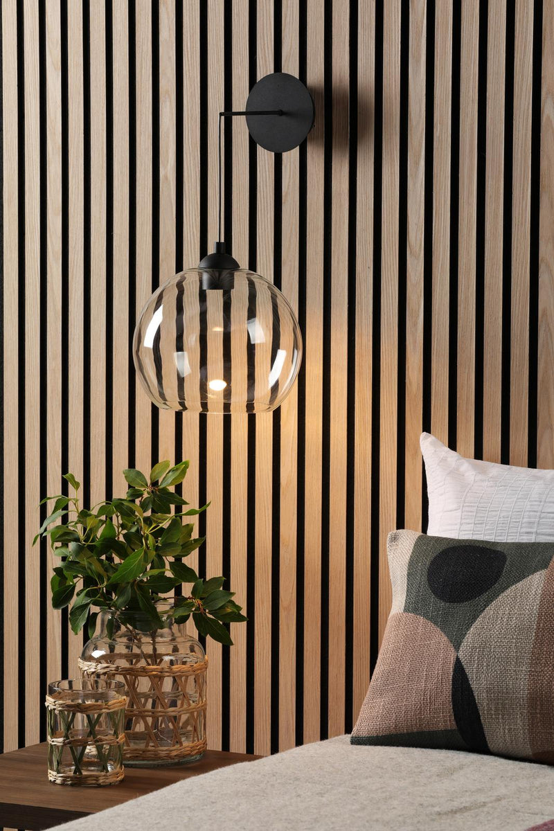 Dar Lighting Eileen Pendnant/Wall Light Matt Black LED Fitting Only • EIL0722