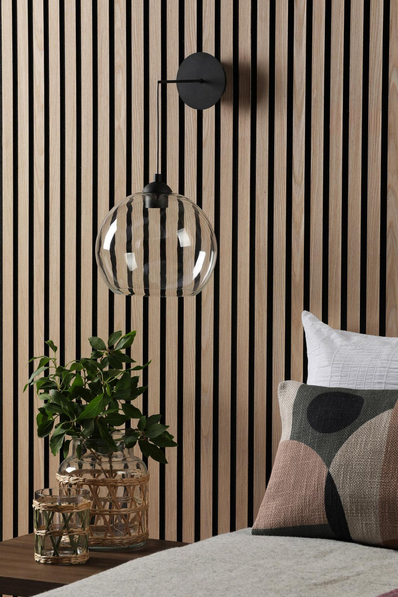 Dar Lighting Eileen Pendnant/Wall Light Matt Black LED Fitting Only • EIL0722