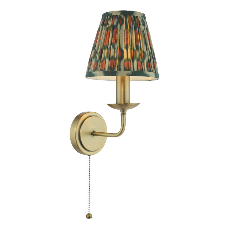 Dar Lighting Favian Wall Light Matt Bronze Bracket Only • FAV0763