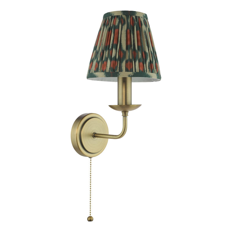 Dar Lighting Favian Wall Light Matt Bronze Bracket Only • FAV0763