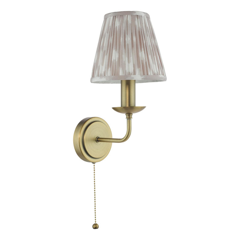 Dar Lighting Favian Wall Light Matt Bronze Bracket Only • FAV0763