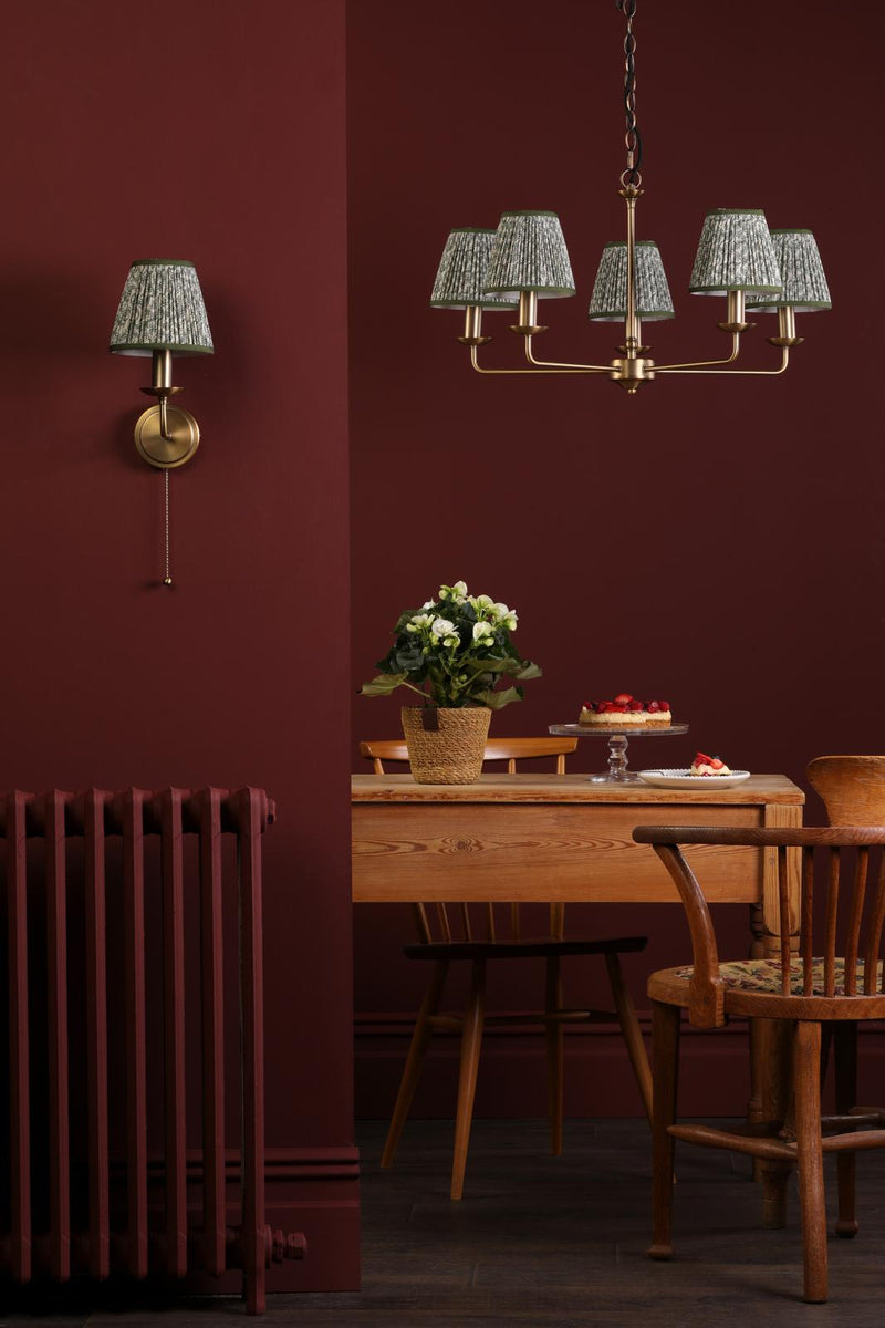 Dar Lighting Favian Wall Light Matt Bronze Bracket Only • FAV0763