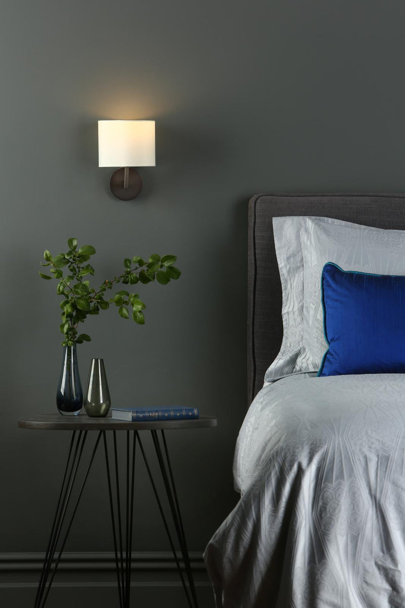 Dar Lighting Ferrara Wall Light Bronze Bracket Only • FER0763