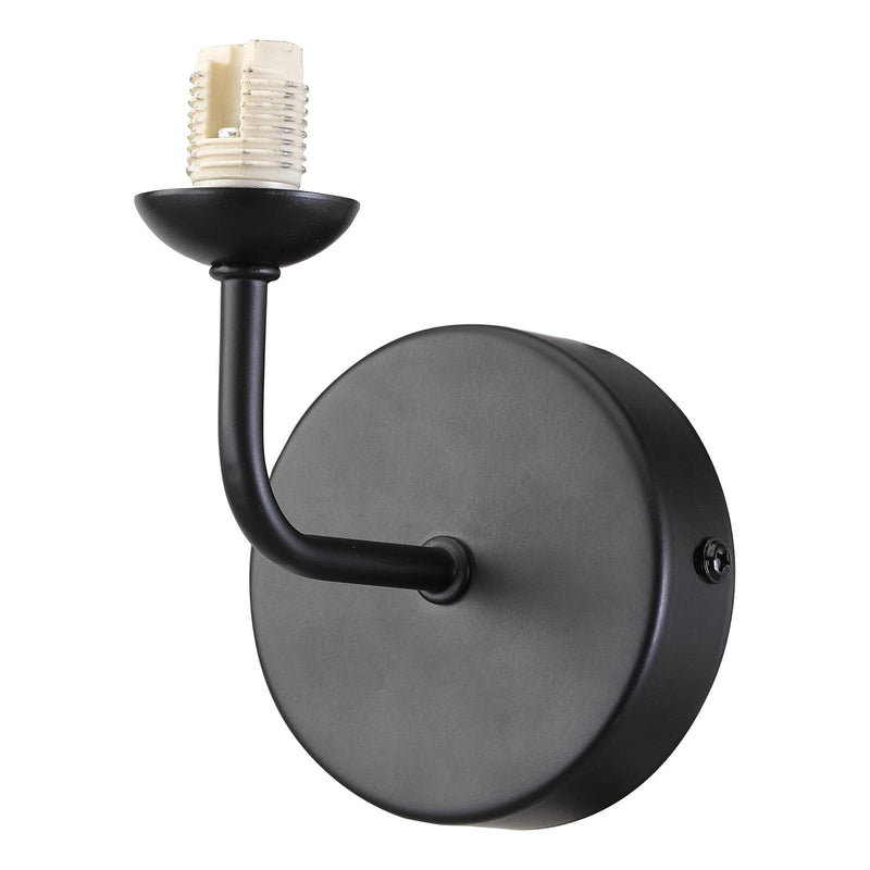 Dar Lighting Feya Wall Light Matt Black Bracket Only • FEY0722-F
