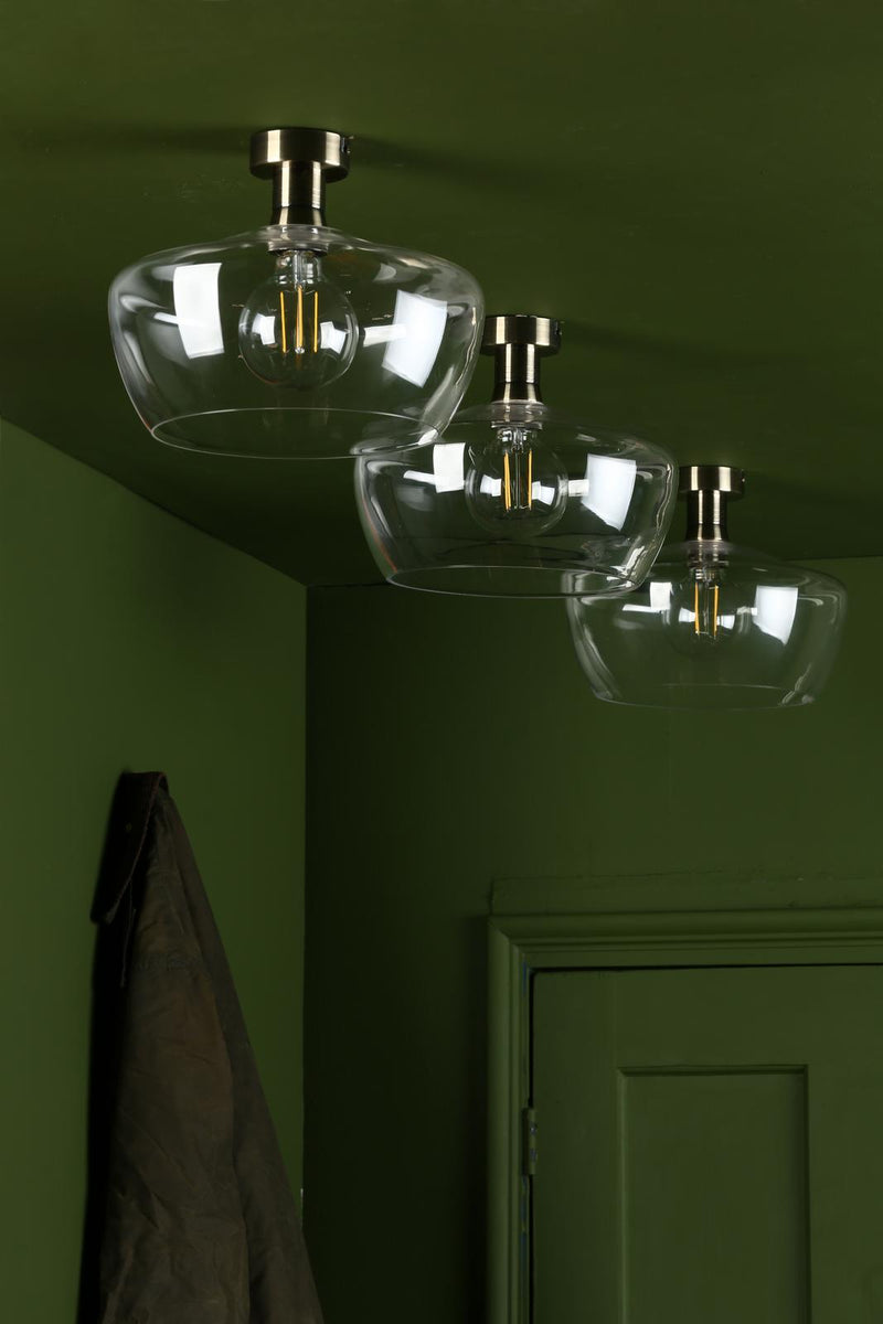 Dar Lighting Fidella Easy Fit Clear Glass • FID6508