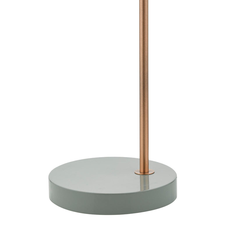 Dar Lighting Frederick Task Lamp Grey & Copper • FRE4239