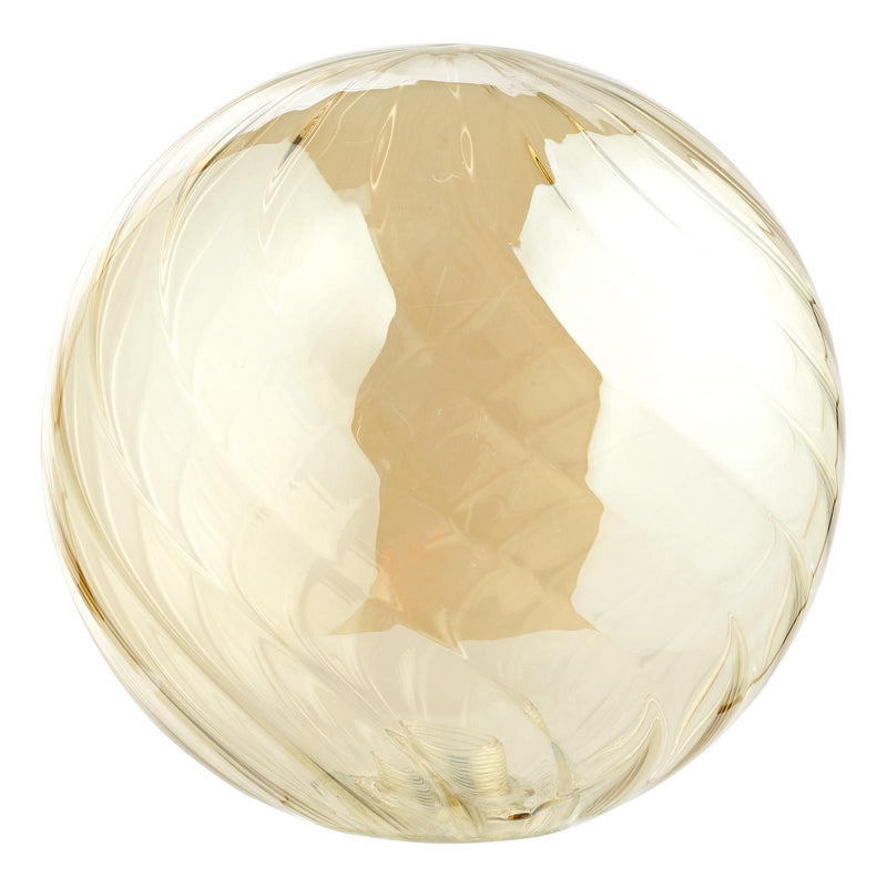 Dar Lighting Mix & Match Twisted Style Amber Glass G9 15cm • GL26
