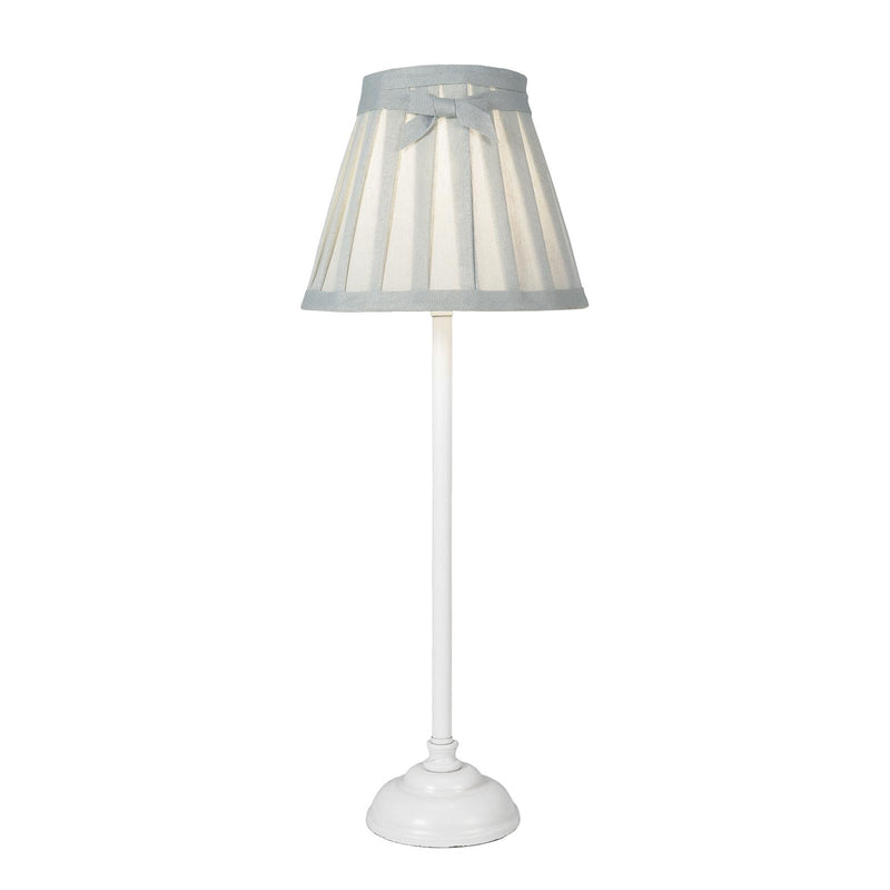 Dar Lighting Grace Table Lamp Antique White With Shade • GRA422