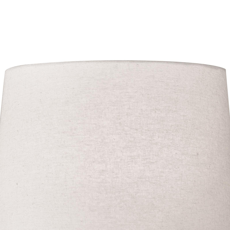 Dar Lighting Griffith Grey Linen Tapered Drum Shade 30cm • GRI1239