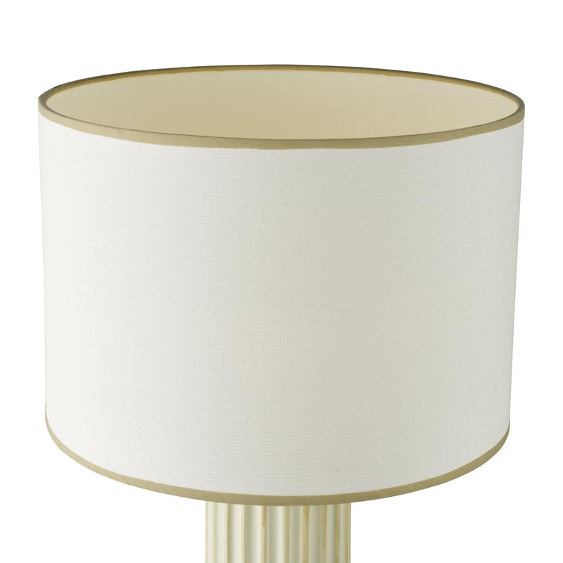 Dar Lighting Idella Table Lamp Taupe With Shade • IDE4229