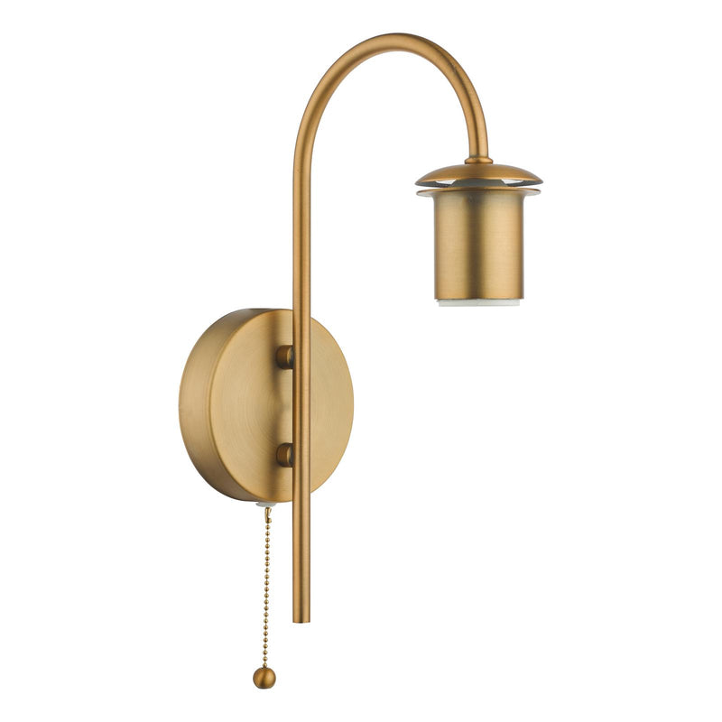 Dar Lighting Idra Wall Light Aged Bronze Bracket Only • IDR0763-F