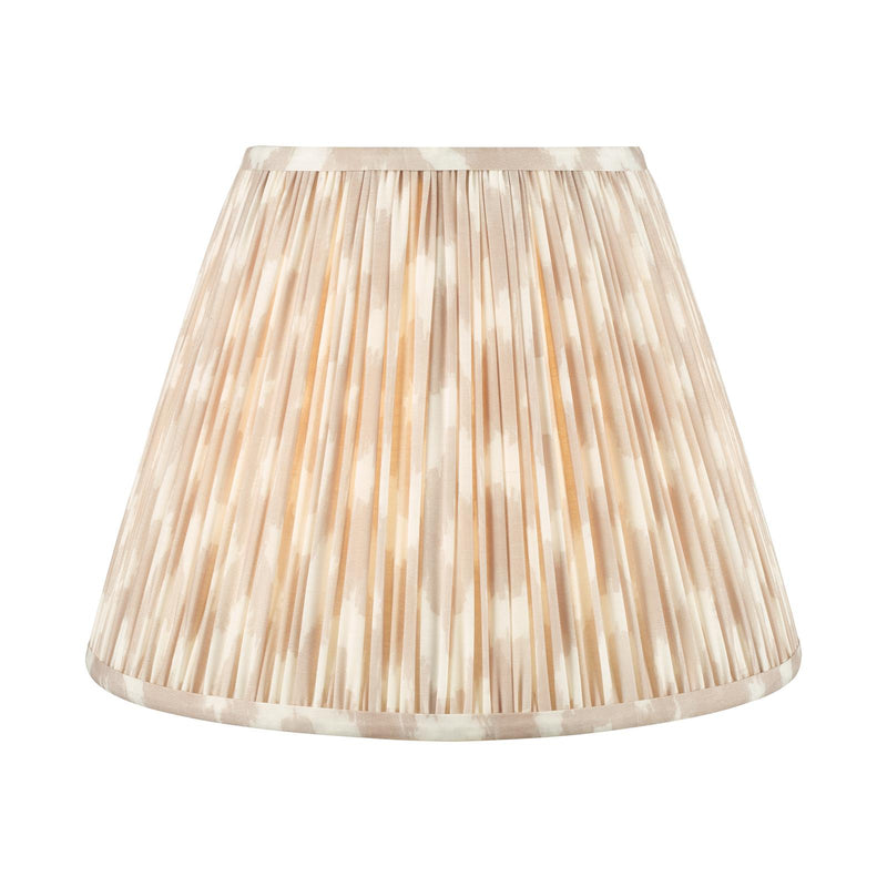 Dar Lighting Ikat Taupe Cotton Empire Shade 35cm 35cm • IKA1429