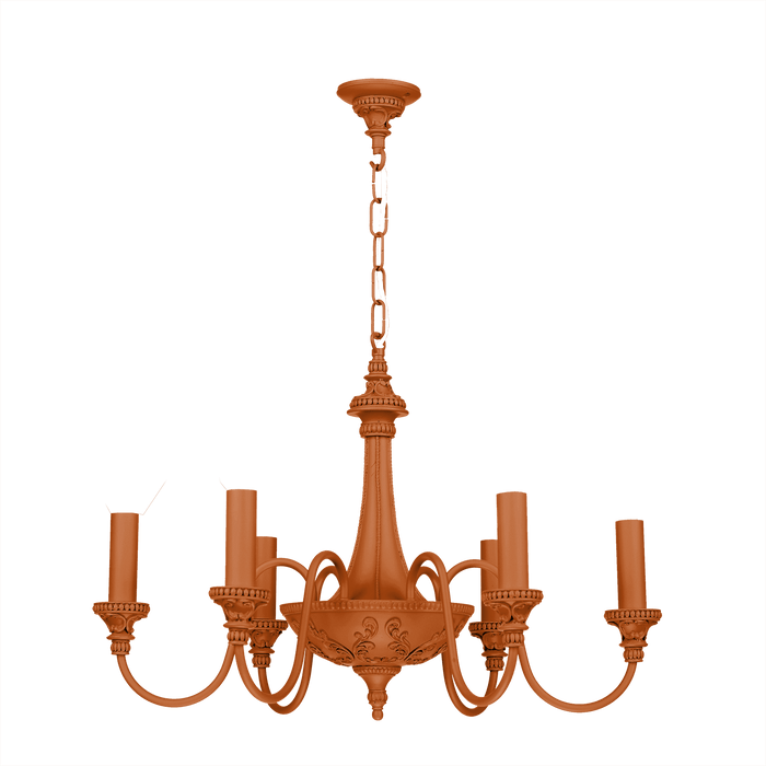 David Hunt Lighting Bailey 6 Light Marmalade Ceiling Light • BAI0699-18 BESPOKE