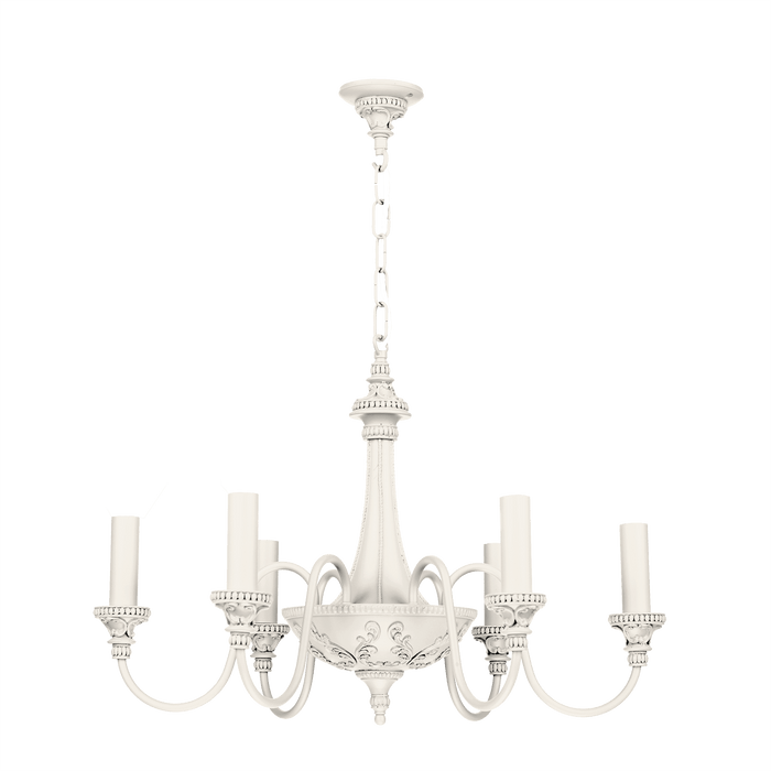 David Hunt Lighting Bailey 6 Light Coconut Ceiling Light • BAI0699-33 BESPOKE