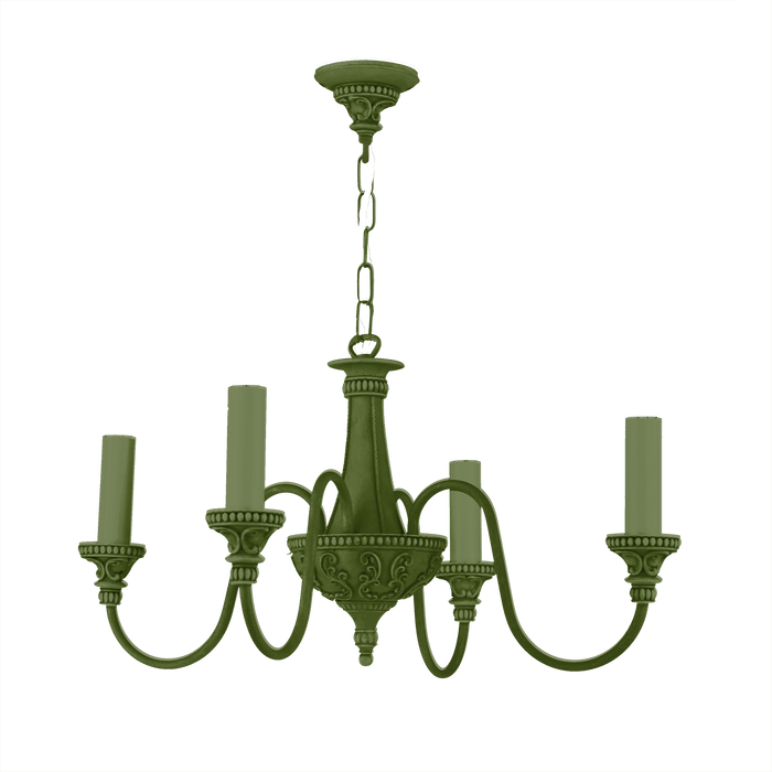 David Hunt Lighting Bailey 4 Light Juniper Ceiling Light • BAI0499-19 BESPOKE