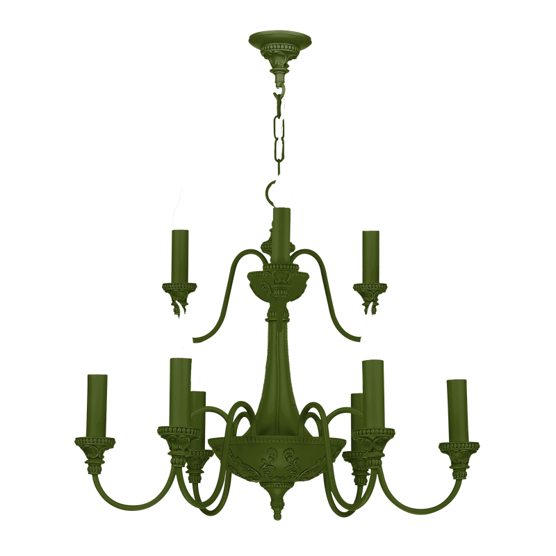 David Hunt Lighting Bailey 9Light Juniper Ceiling Light • BAI1399-19 BESPOKE