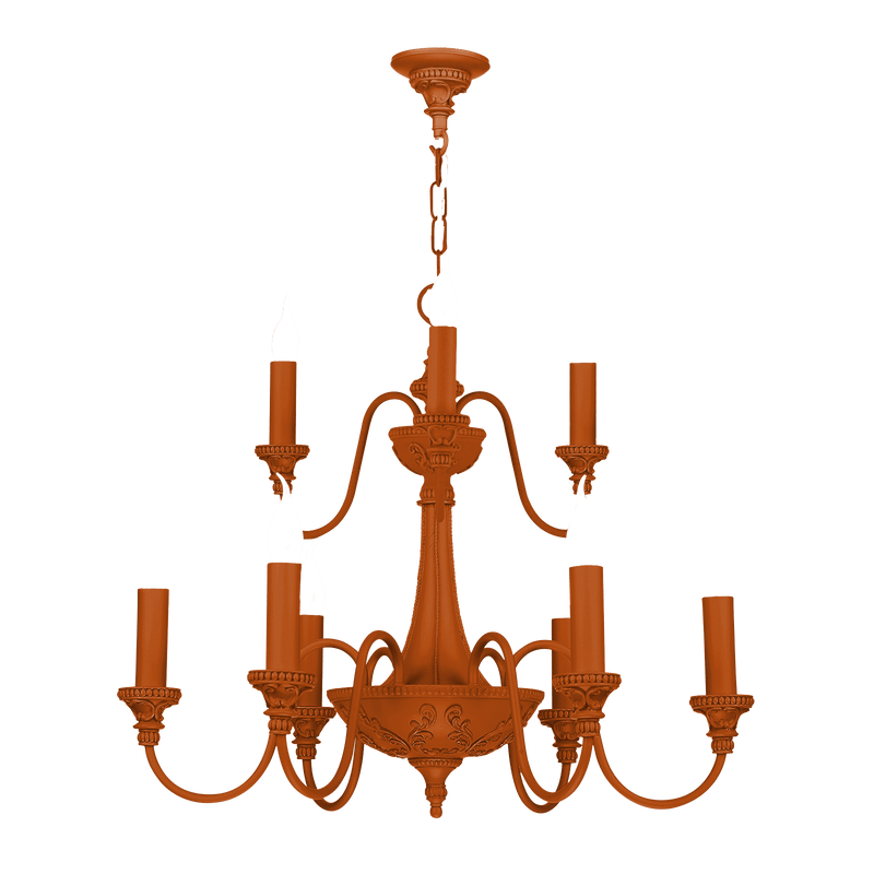 David Hunt Lighting Bailey 9 Light Marmalade Ceiling Light • BAI1399-18 BESPOKE