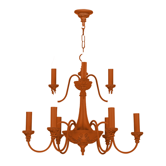 David Hunt Lighting Bailey 9 Light Marmalade Ceiling Light • BAI1399-18 BESPOKE