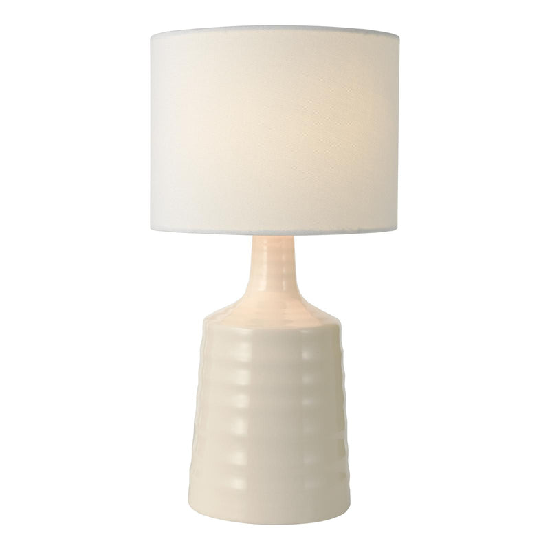 Dar Lighting Inci Table Lamp Cream With Shade • INC4033
