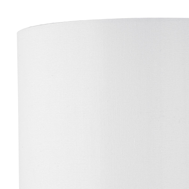 Dar Lighting Innsbruck Ivory Faux Silk Oval Shade 30cm • INN1215