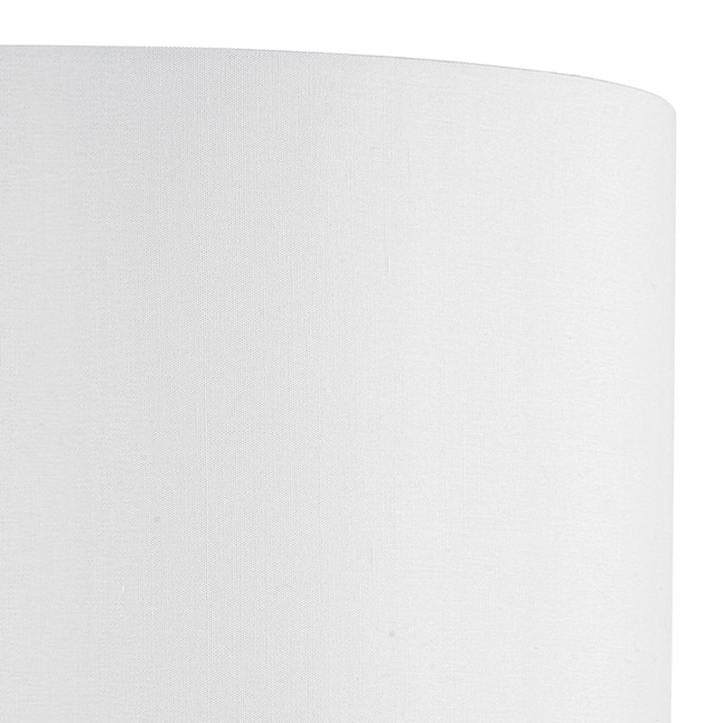 Dar Lighting Innsbruck Ivory Faux Silk Oval Shade 30cm • INN1215