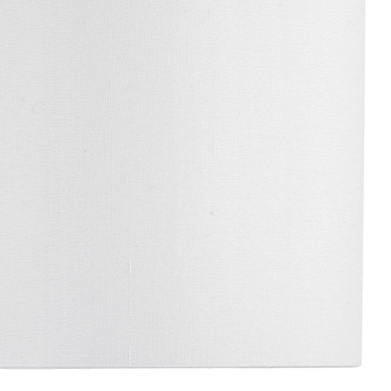 Dar Lighting Innsbruck Ivory Faux Silk Oval Shade 30cm • INN1215