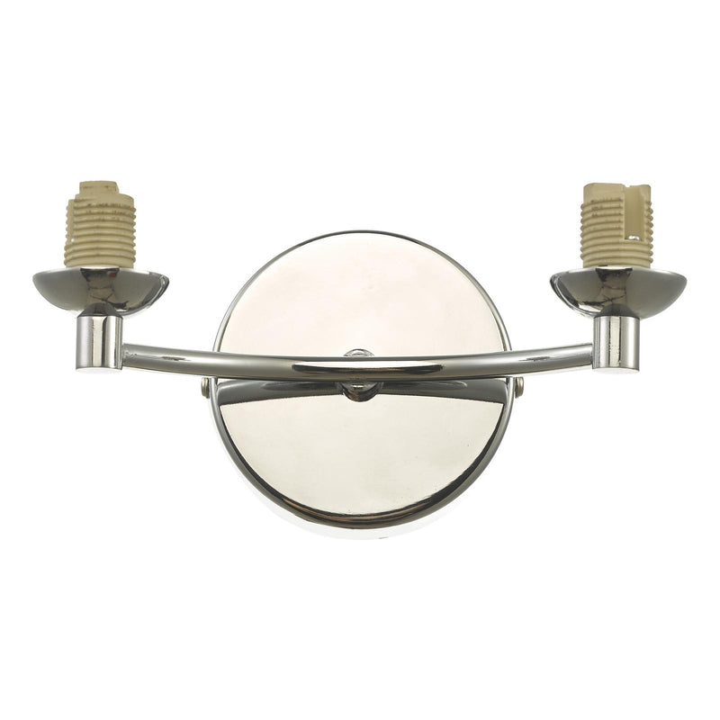 Dar Lighting Izzy 2 Light Wall Light Polished Chrome Frame Only • IZZ0950-F