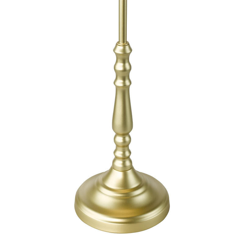 Dar Lighting Judy Table Lamp Satin Gold With Shade • JUD4135
