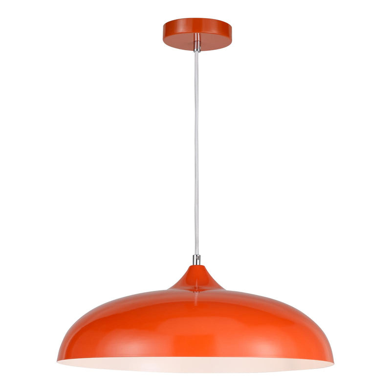 Dar Lighting Kaelan Pendant Orange • KAE0111