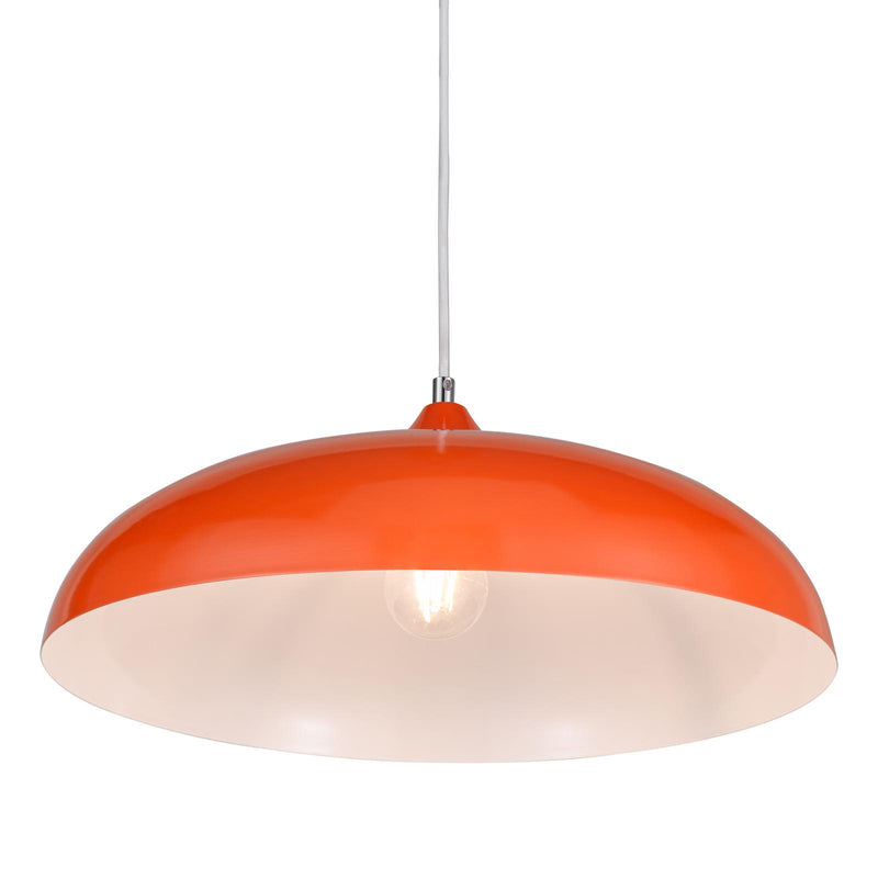 Dar Lighting Kaelan Pendant Orange • KAE0111