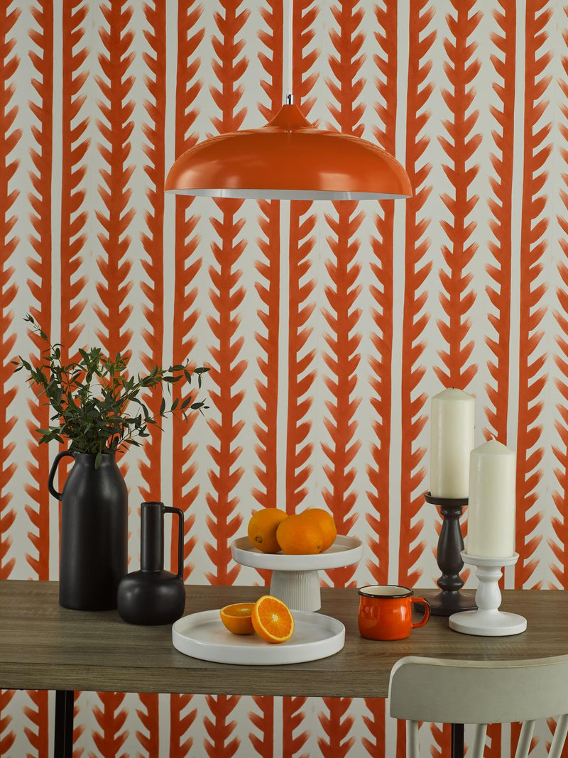 Dar Lighting Kaelan Pendant Orange • KAE0111